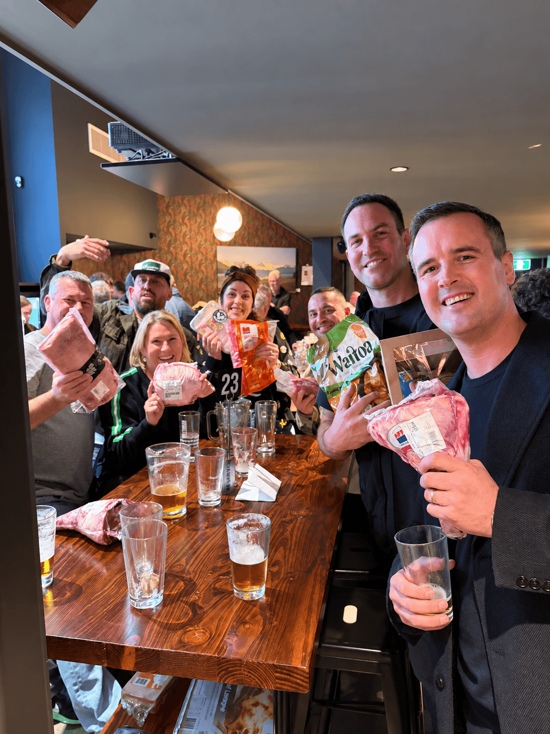 Guests enjoying Friday Meat Raffles at The Publican Prestons